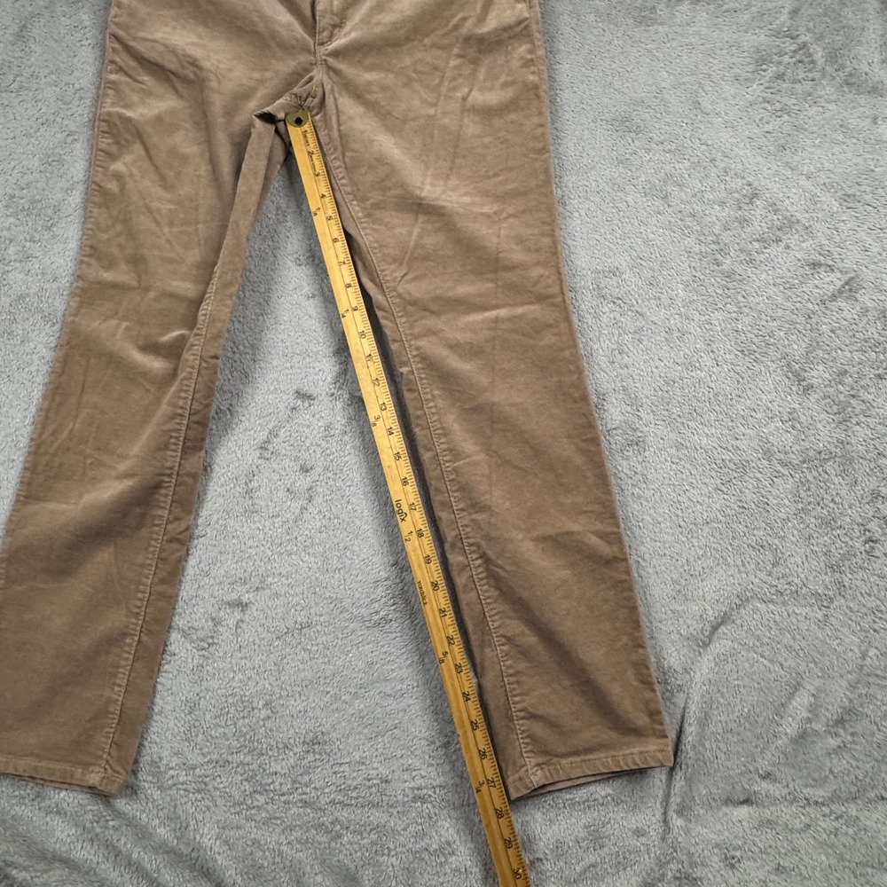 NWT Loft Modern Skinny Micro Corduroy Pants Women 12P Tan Petite‎ Slim Fit - Picture 7 of 11